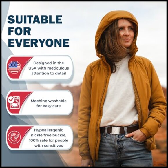 No Show Invisible Elastic Belt 1.5\